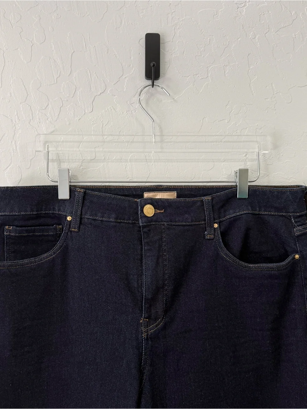 Kut from the Kloth Charlotte High Rise Jeans with Roll Up Cuffs Size 14 - Picture 5 of 9